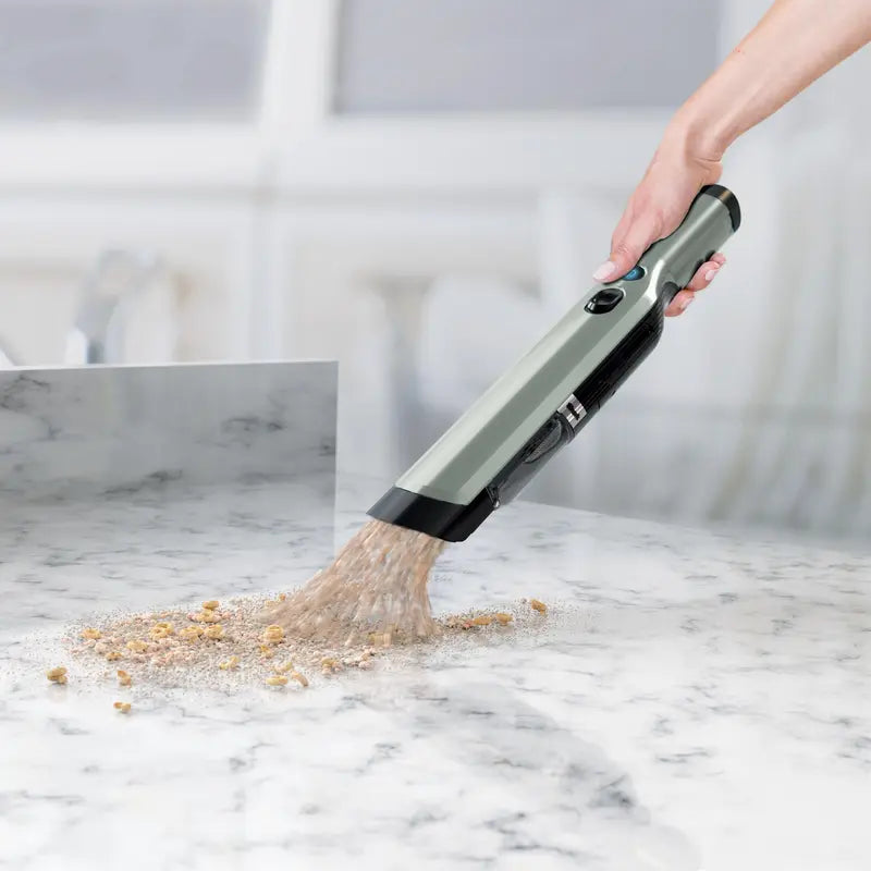 Shark WANDVAC Cordless Hand Vac WV201, 1.4 lbs Ultra-Lightweight with Powerful Suction, Charging Dock, One-Touch Empty, LED Indicator, Pet Hair & Tight Spaces Tools Included